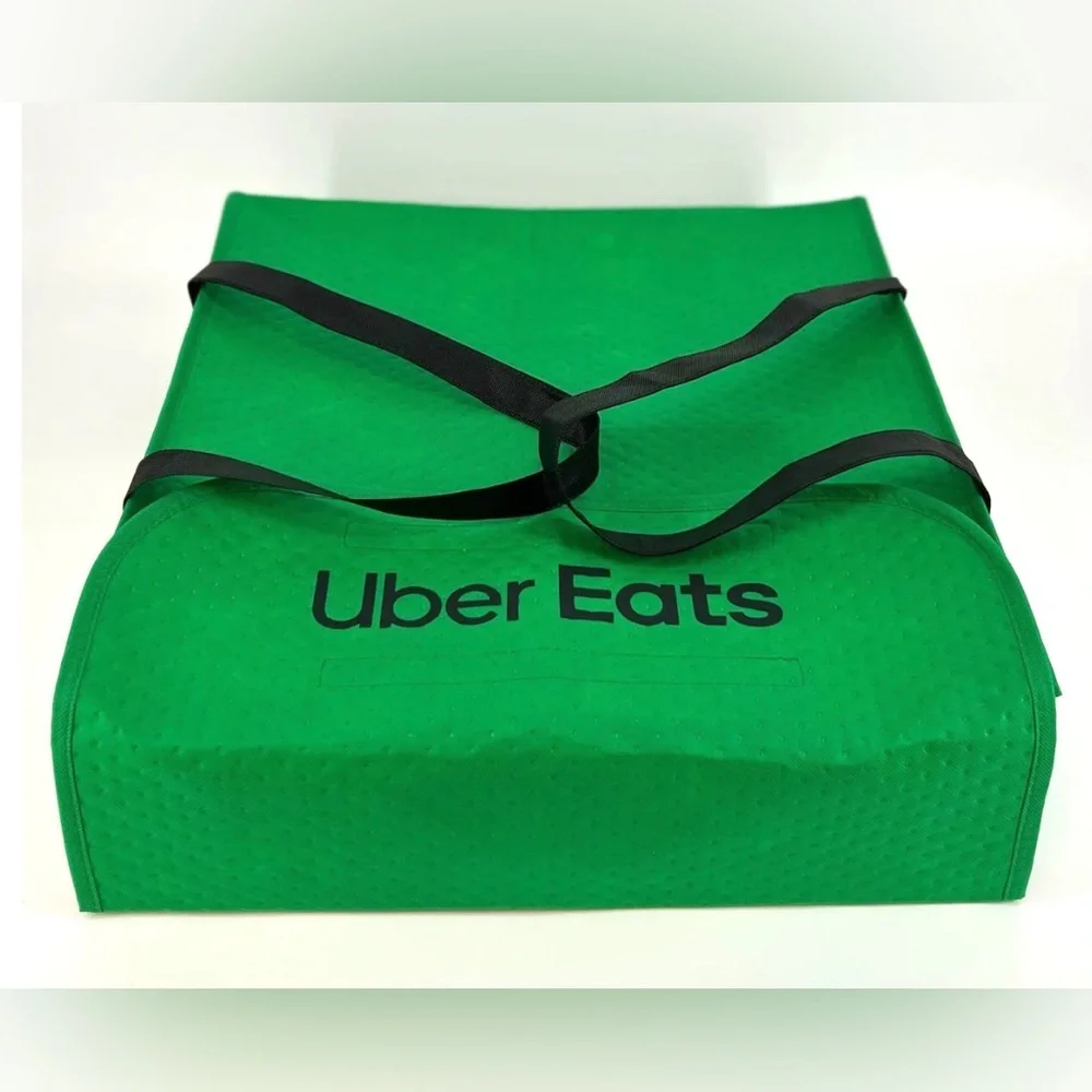 Other | Uber Eats Green Insulated Delivery Bag Light Weight Pizza